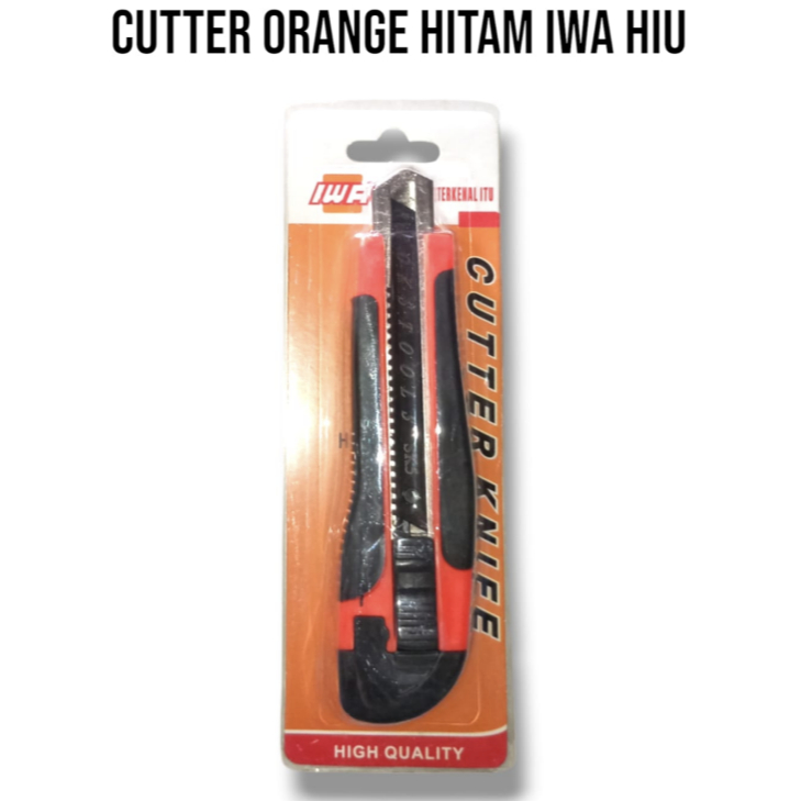 

Pisau Cutter Plastik & Karet IWA- Kater Model Grip Geser