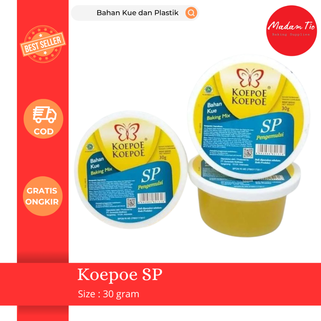 

Koepoe SP Pengembang 30 gram 1 pcs