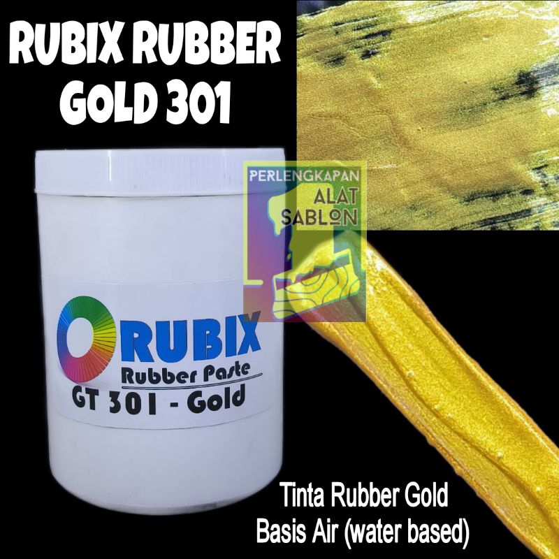 RUBIX RUBBER GOLD 301 TINTA RUBBER GOLD BASIS AIR 1KG