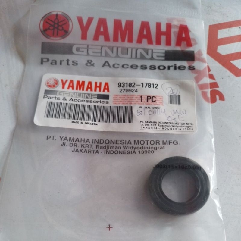 seal pully mio belakang kiri sil gear box asli100%original