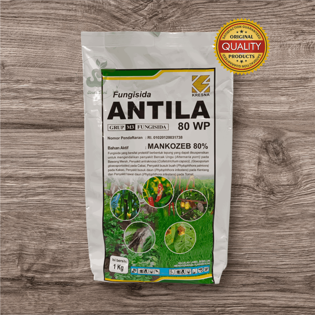 Fungisida  Antila Mankozeb 80% Pengendali Jamur Tanaman