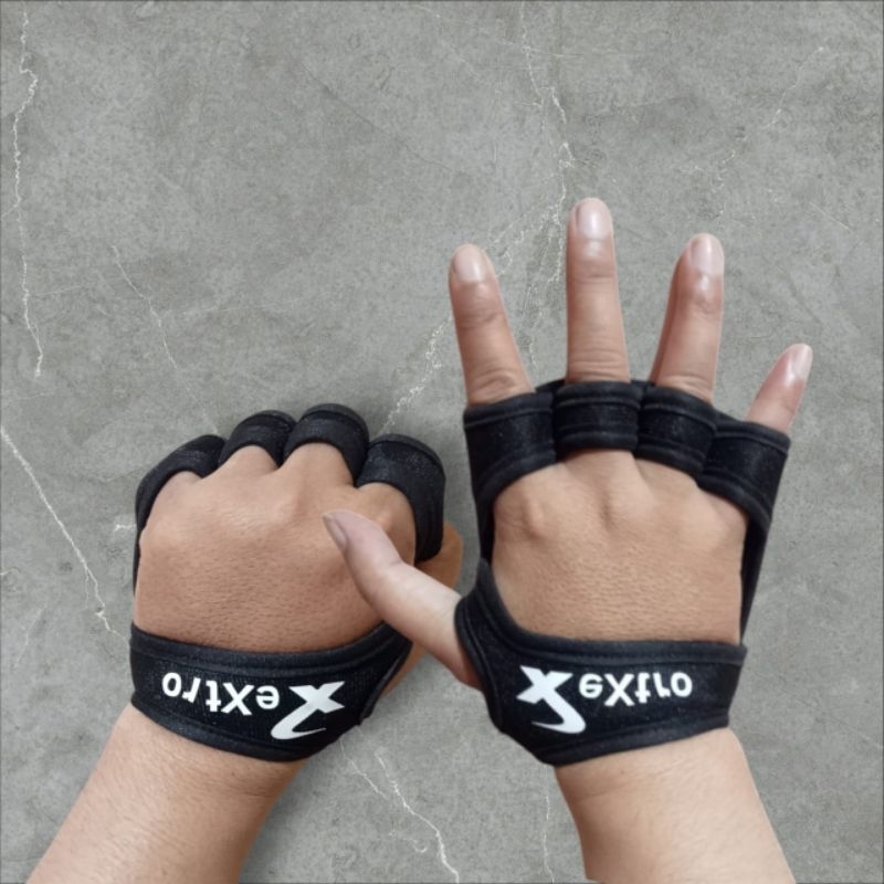 Sarung tangan gym*sarung tangan gym EXTRO ANUGYM sarung tangan fitnes sarung tangan gym pria sarung 