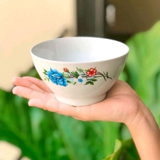 MANGKOK KERAMIK SUP (6 BIJI) | MANGKOK NASI | MANGKOK KERAMIK BUNGA