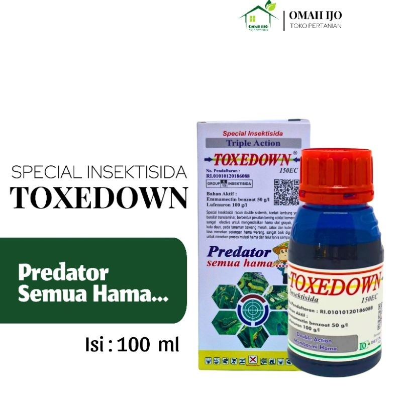 Toxedown 150 ec Kemasan 100 ml Predator Semua Hama Original