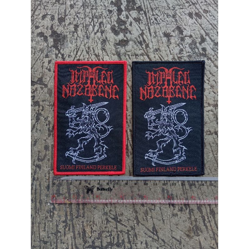 woven patch impaled nazarene
