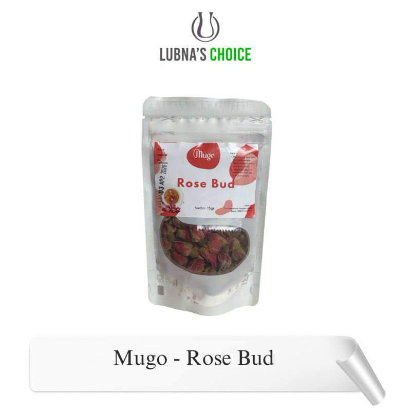 

Teh Bunga Mawar Kering | Rose Bud Tisane 15 Gram