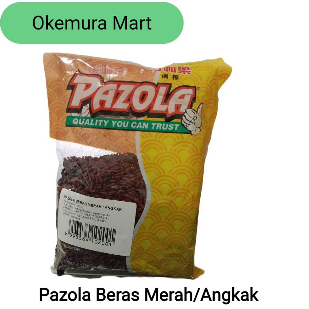 

Pazola Beras Merah 100gr/ANGKAK untuk kesehatan