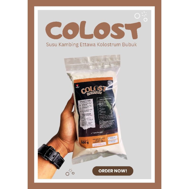 

Susu Kambing Etawa Kolostrum Sukam Bubuk 500 Gram