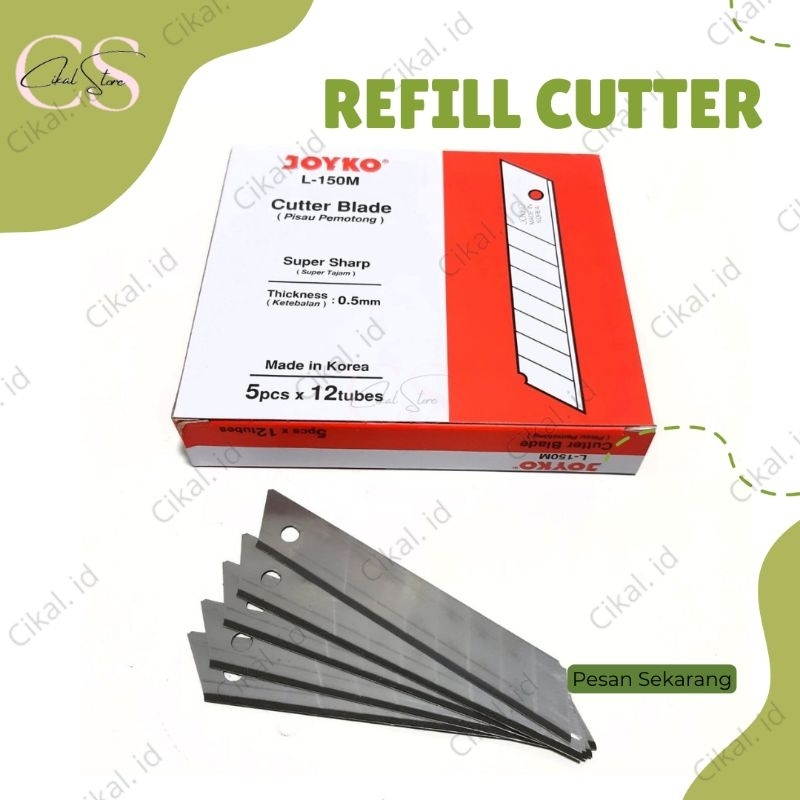 

Isi Cutter Besar Joyko L-150 Refill