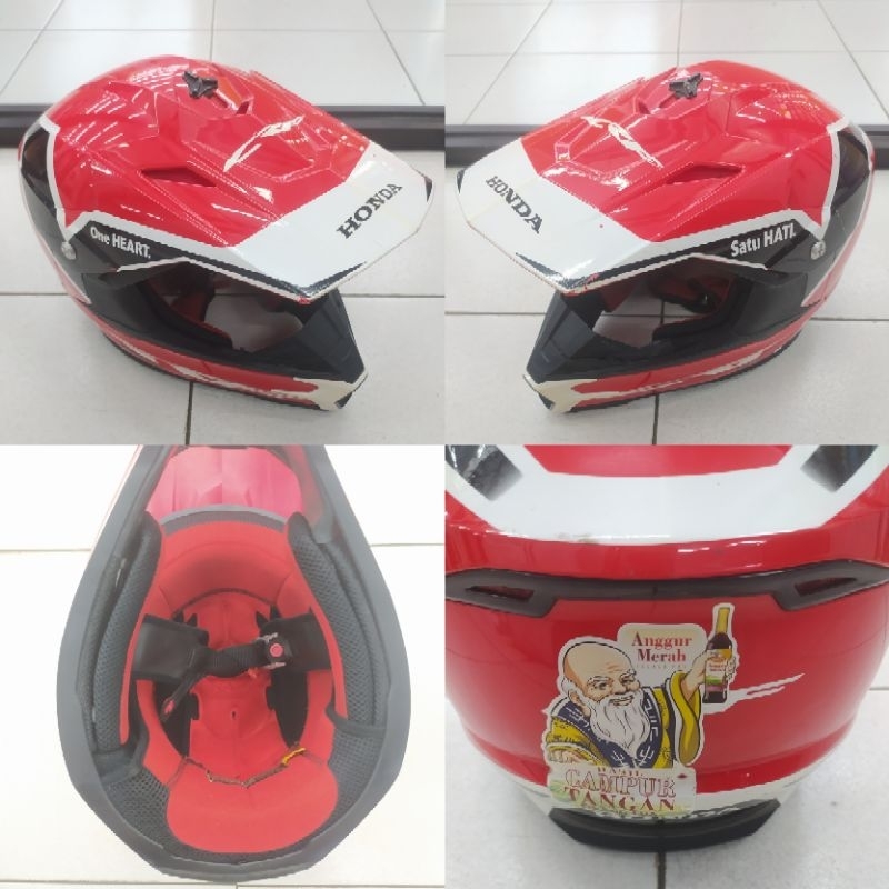 helm Honda Crf 150 original