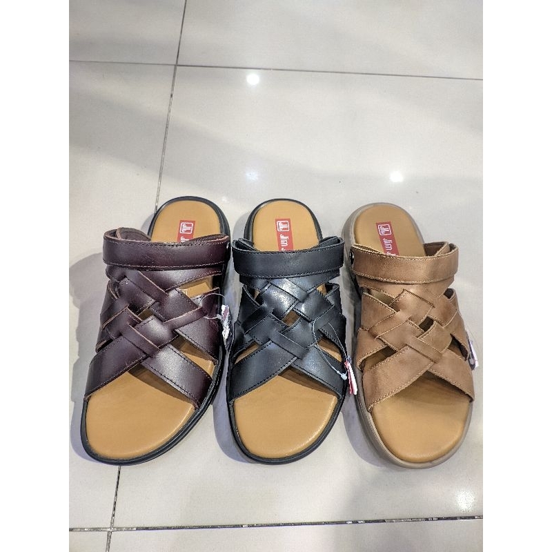 Promo Jim Joker Original Sandal Sepatu Pria Bahan Kulit Asli Sangat Ringan Dan Empuk