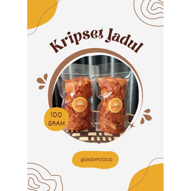 

Kripset Jadul Pedas 100gr - Keripik Singkong Jadul 100gram - Kripset Pedas