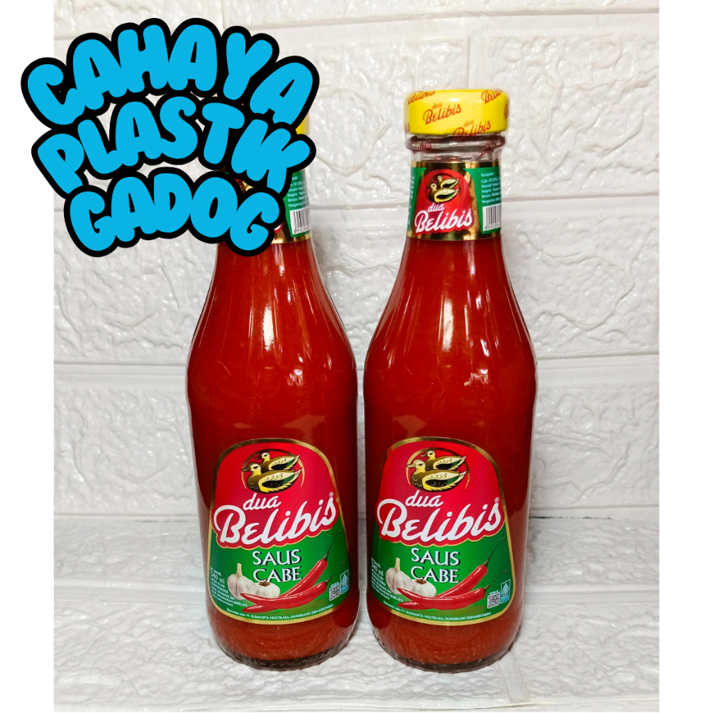 

Saus Cabe Dua Belibis Sambal Botol Kaca 340ml