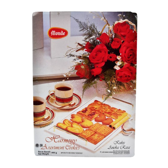 

MONDE Biscuits Harmony Kemasan Tins 850 gr