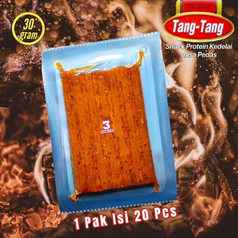 

RB 1 Pak Tang Tang Snack Lembaran Pedas Isi 20 Pcs