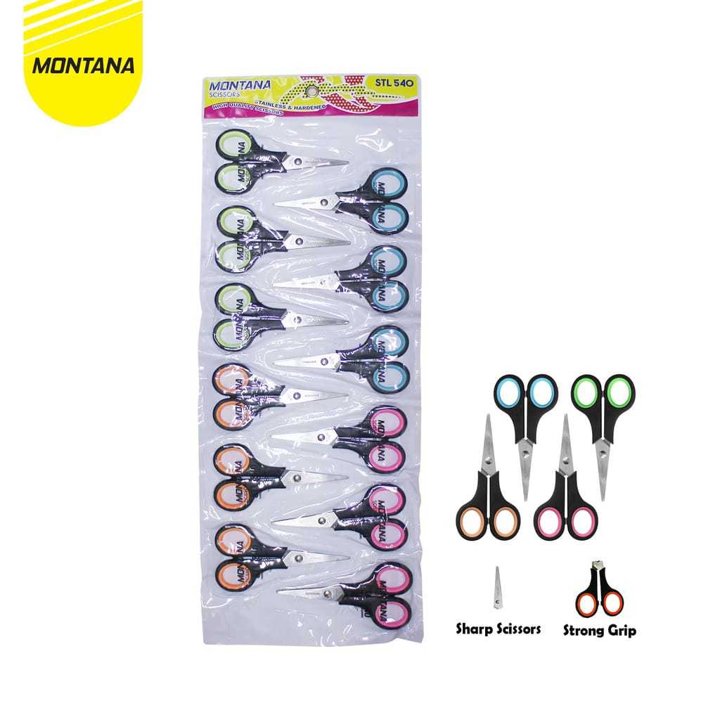 

GUNTING KECIL MONTANA STL-540 RENCENG ( 12 PCS )