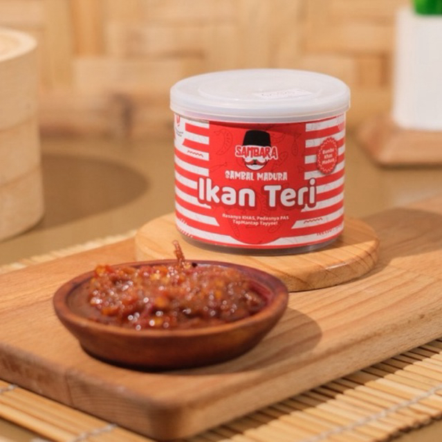 

(Sakera) Sambal Madura Teri-ndu Kamu 150g