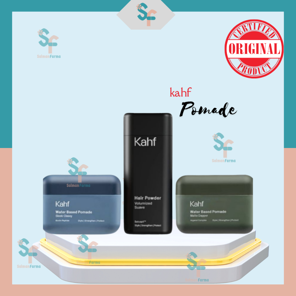 KAHF Water based Pomade & Hair Powder Volumized Sauve -Pomade - Hair Powder