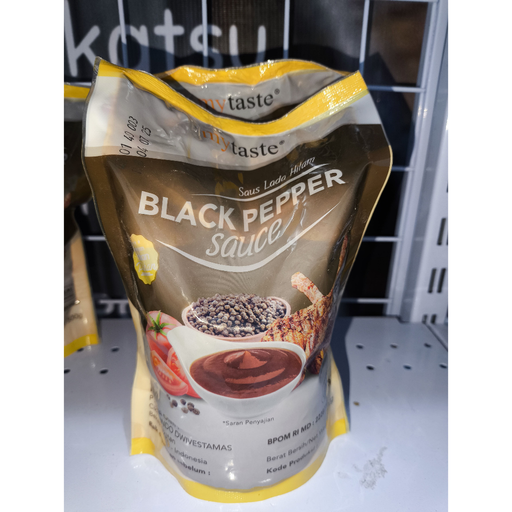 My taste saus blackpepper 500gr