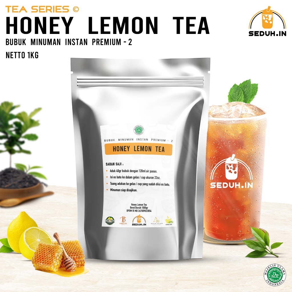 

Honey Lemon Tea 1kg / Bubuk Minuman Premium 2
