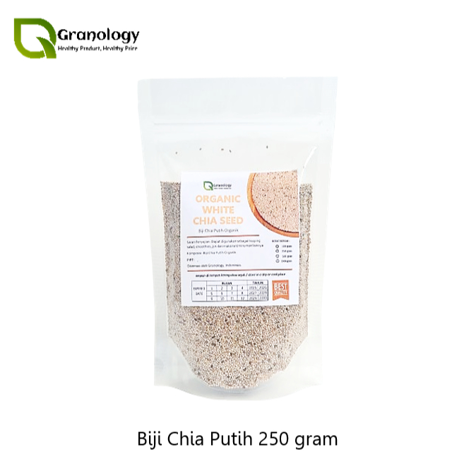 

Organic White Chia Seed Peru (250 gram) by Granology