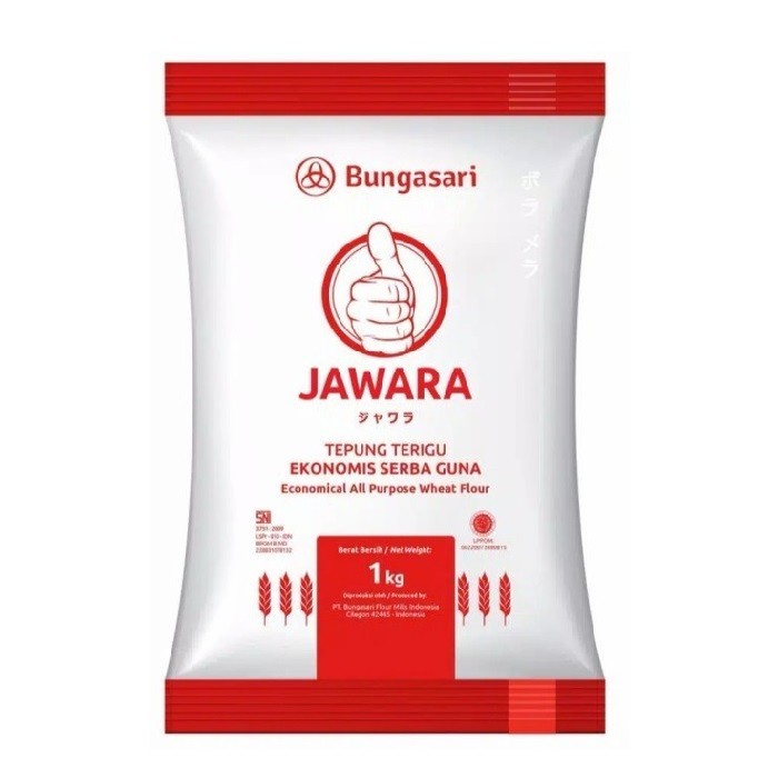 

tepung terigu jawara 1 kg