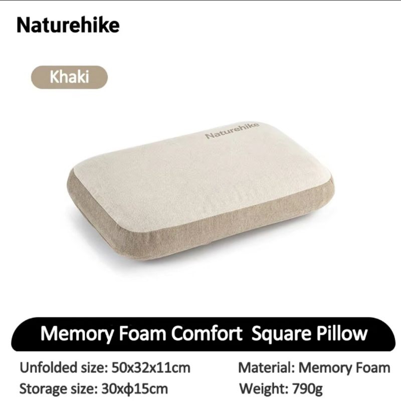 Bantal Camping Memory Foam Naturehike NH22ZT002