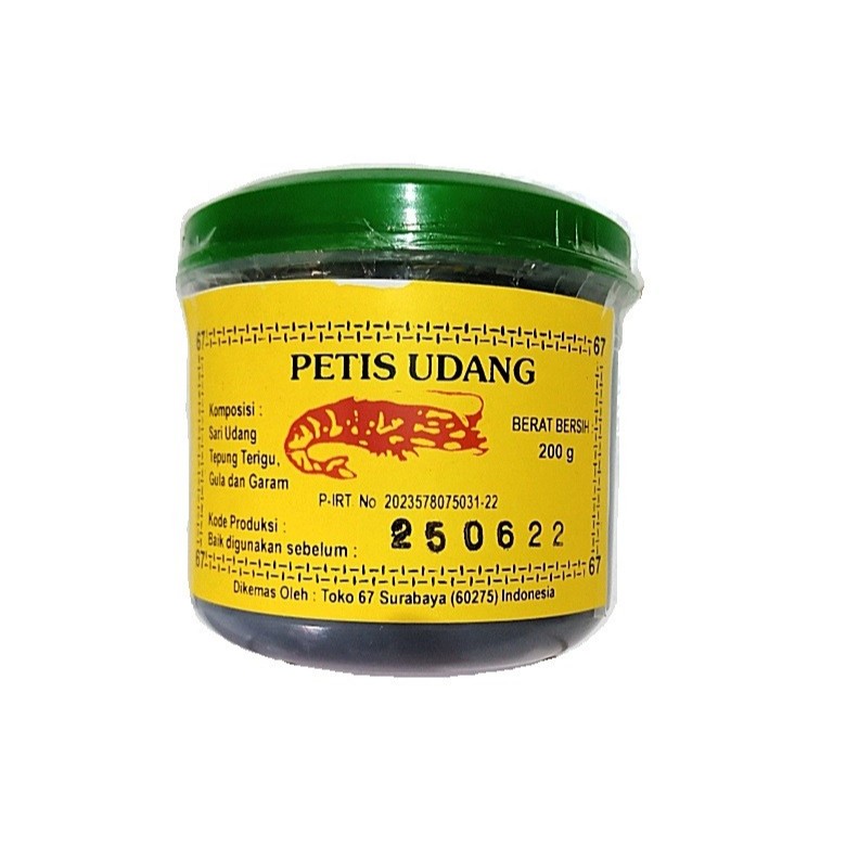 

petis udang 67 kuning 200
