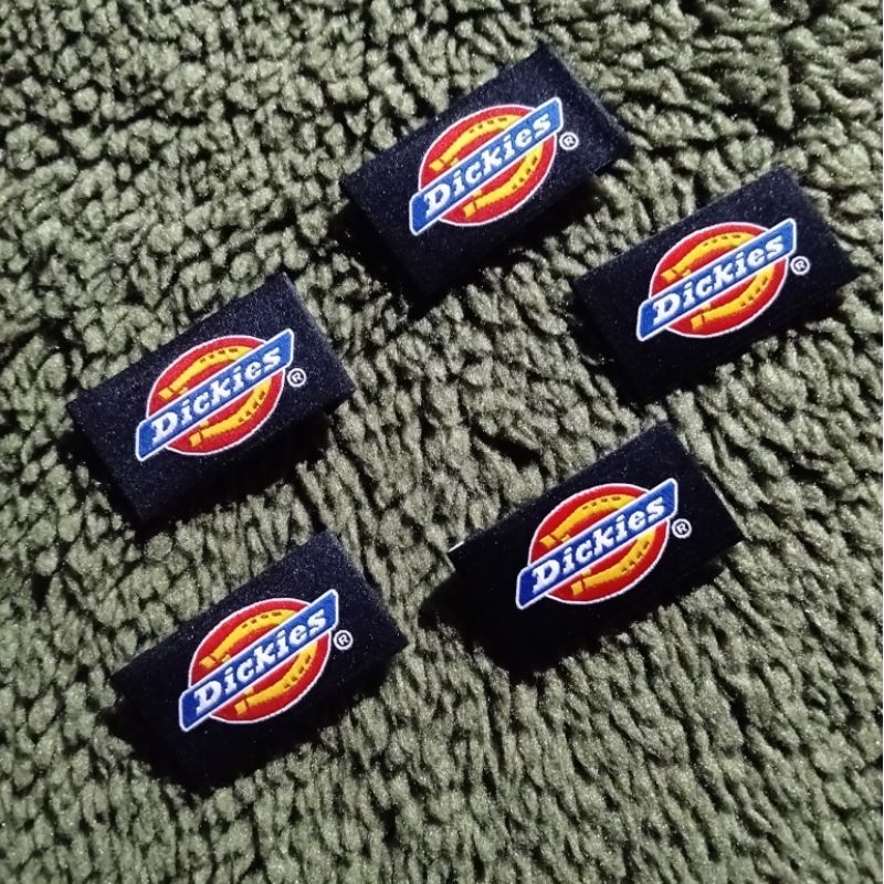 MLKU Patch Label Bordir Dickies Black Original Rare Item