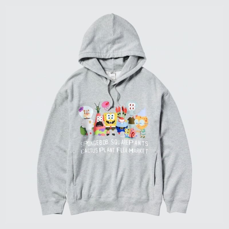 Hoodie UNIQLO x Spongebob Squarepants Cactus Plant Flea UT Hoodie Sweat - Abu Misty