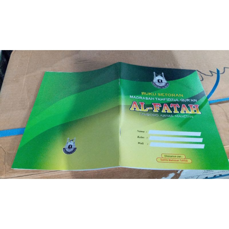 

BUKU SETORAN TAHGIDZ