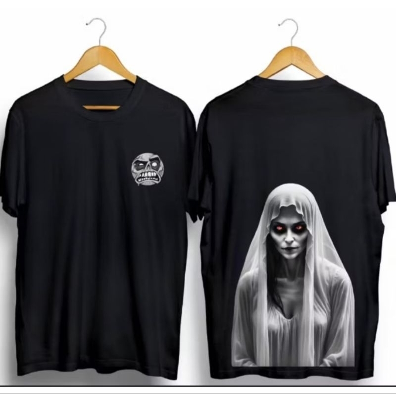 KAOS KUNTILANAK MATA MERAH - KAOS UNISEX