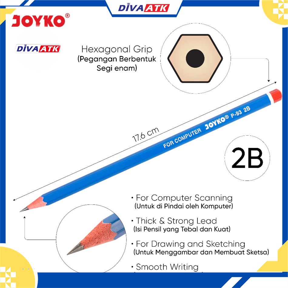 

PENSIL 2B JOYKO P-93