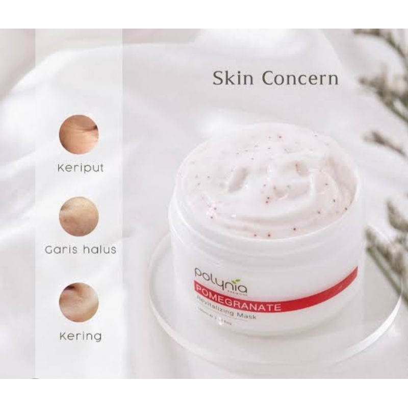 Polynia Pomegranate Maskiverating Mask