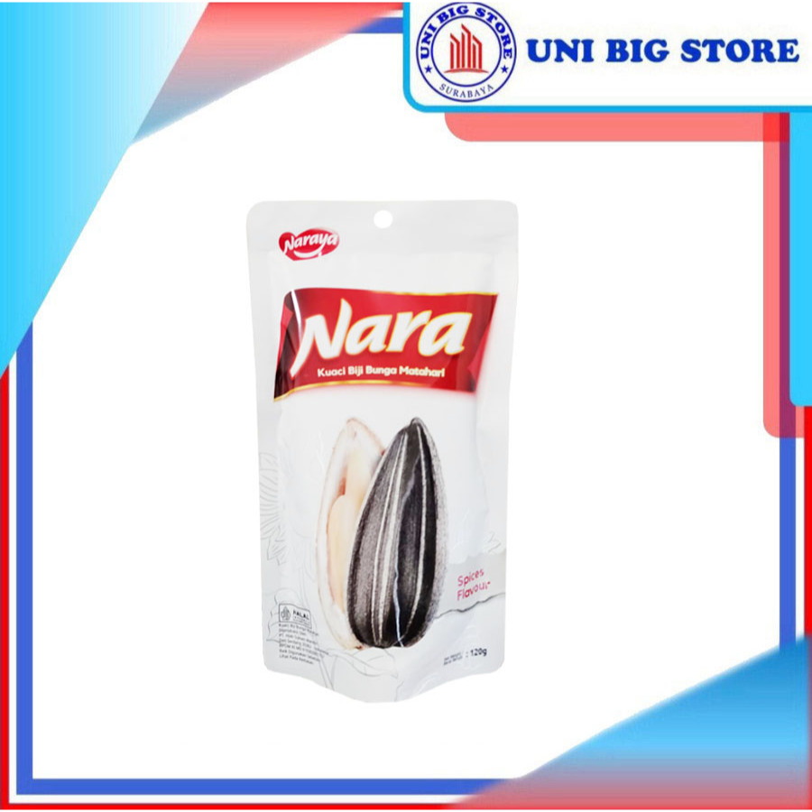 

Naraya Nara Kuaci Spices 120 gr Kwaci Biji Bunga Matahari