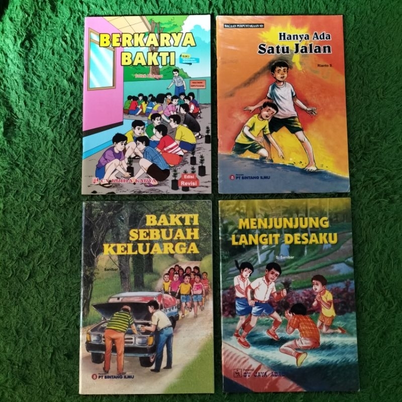 ORIGINAL BUKU CERITA ANAK DAN CERPEN BERKARYA BAKTI HANYA ADA SATU JALAN BAKTI SEBUAH KELUARGA MENJU