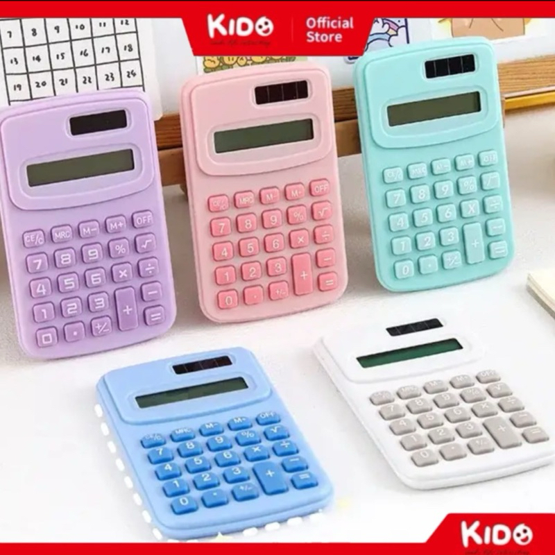 

Kalkulator Saku Sekolah Kantor Mini Calculator 8 Digit KA-888C