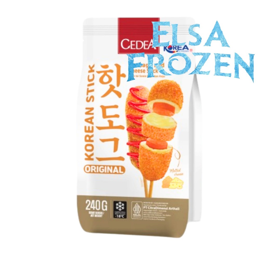 

CEDEA KOREAN SAUSAGE & CHEESE STICK ORIGINAL 240GR