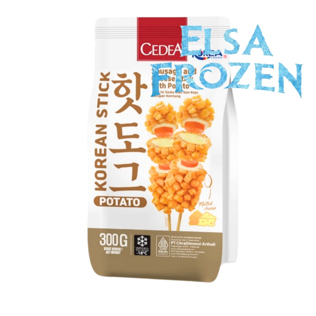 

CEDEA KOREAN SAUSAGE & CHEESE STICK WITH POTATO 300GR