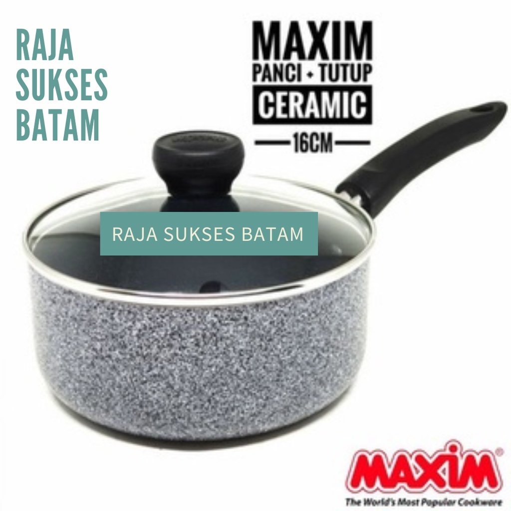 Maxim Neostone Saucepen 16CM Keramik Panci BATAM