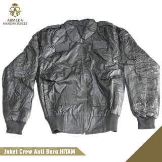 Jaket Crew Anti Bara | Jaket Bomber Anti Bara