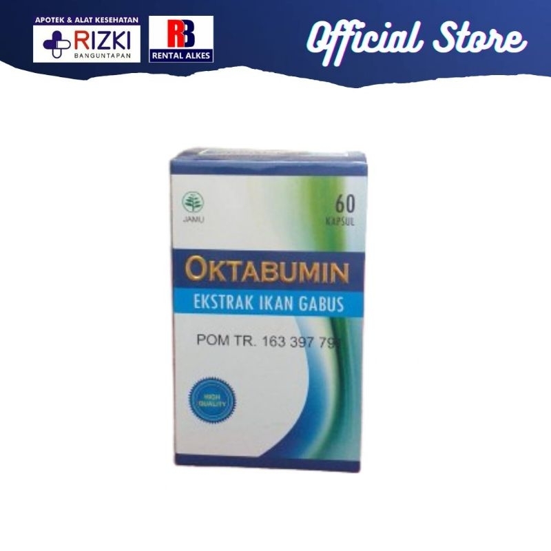OKTABUMIN EKSTRAK IKAN GABUS ISI 60 KAPSUL