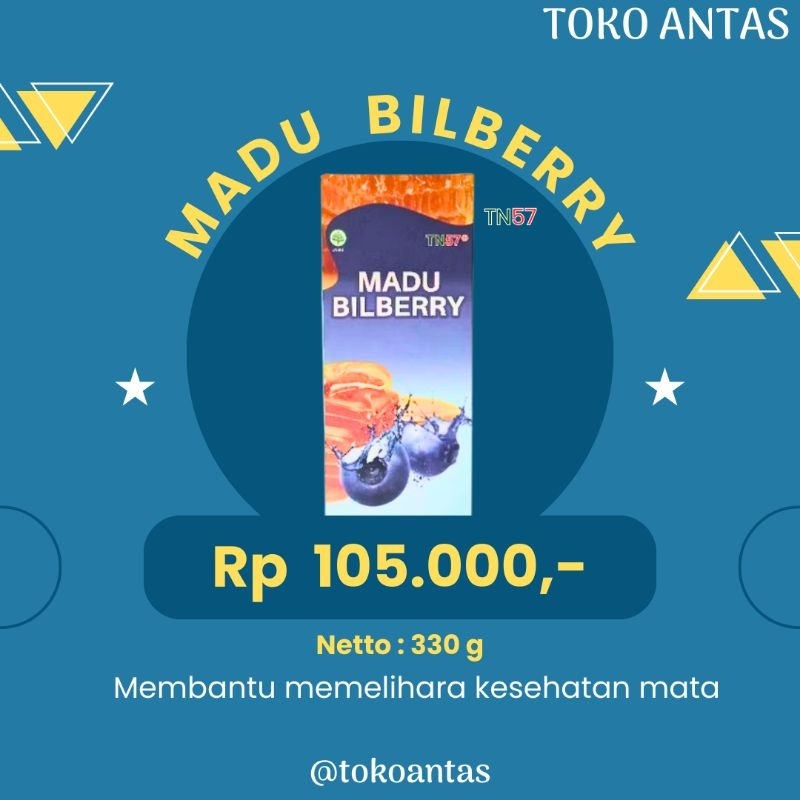 Madu Bilberry TN57 330 gram