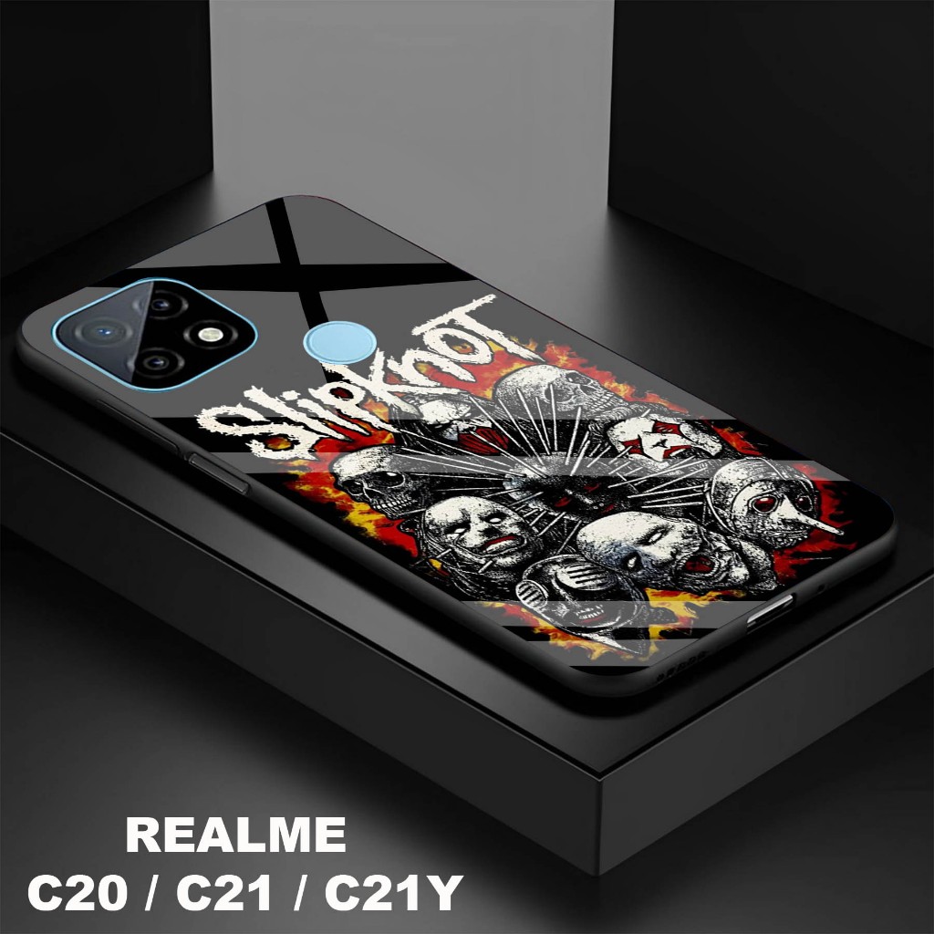 Softcase Kaca Kilau Realme C20 / C21 C21Y - Softcase Kaca Realme C20 / C21 C21Y - Softcase Kaca Kila