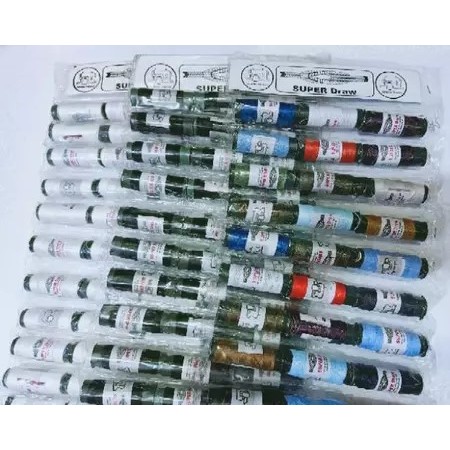 benang jahit putih hitam warna benang jahit 36pcs/renceng