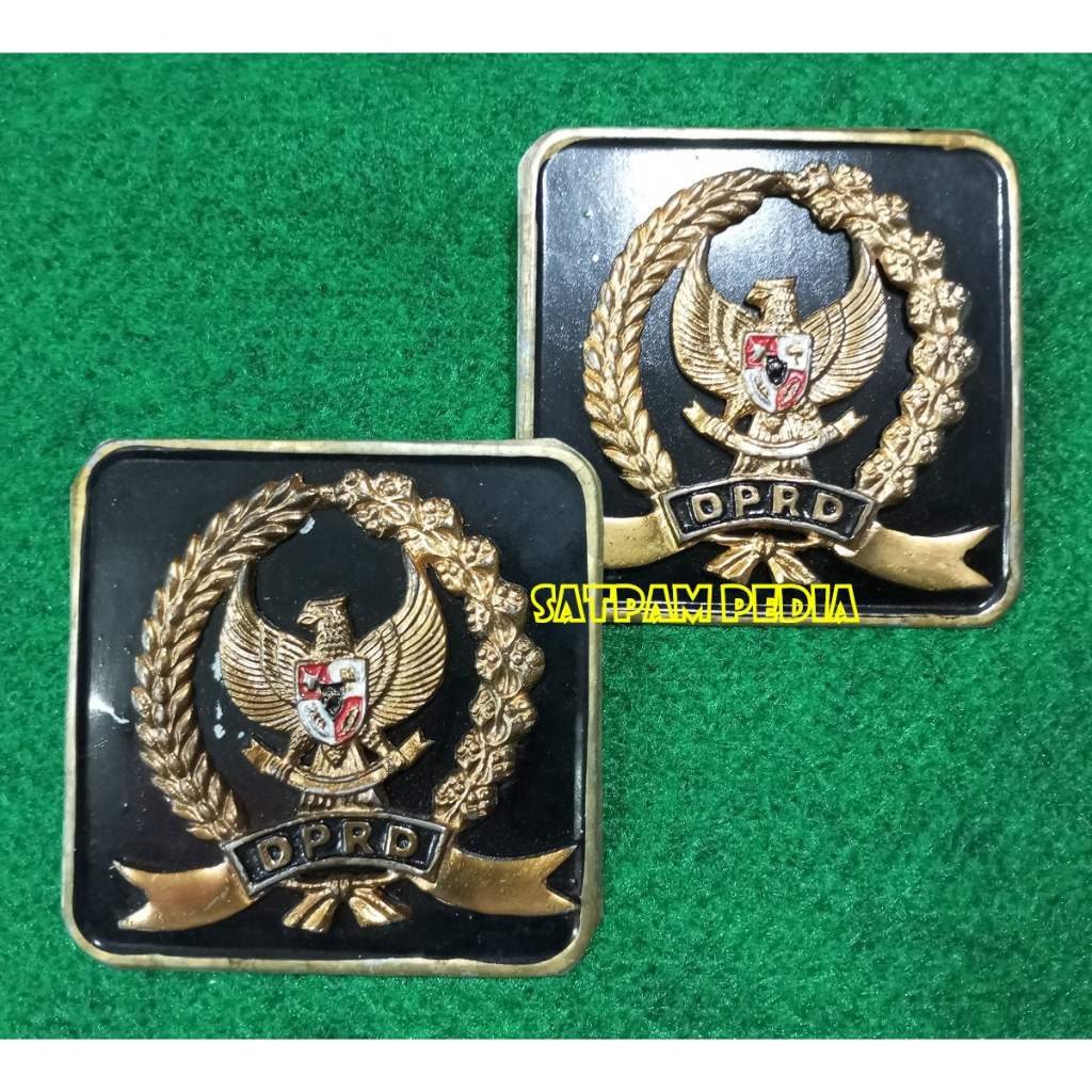 Emblem Plat Kendaraan DPRD Besar - Emblem Plat Mobil DPRD