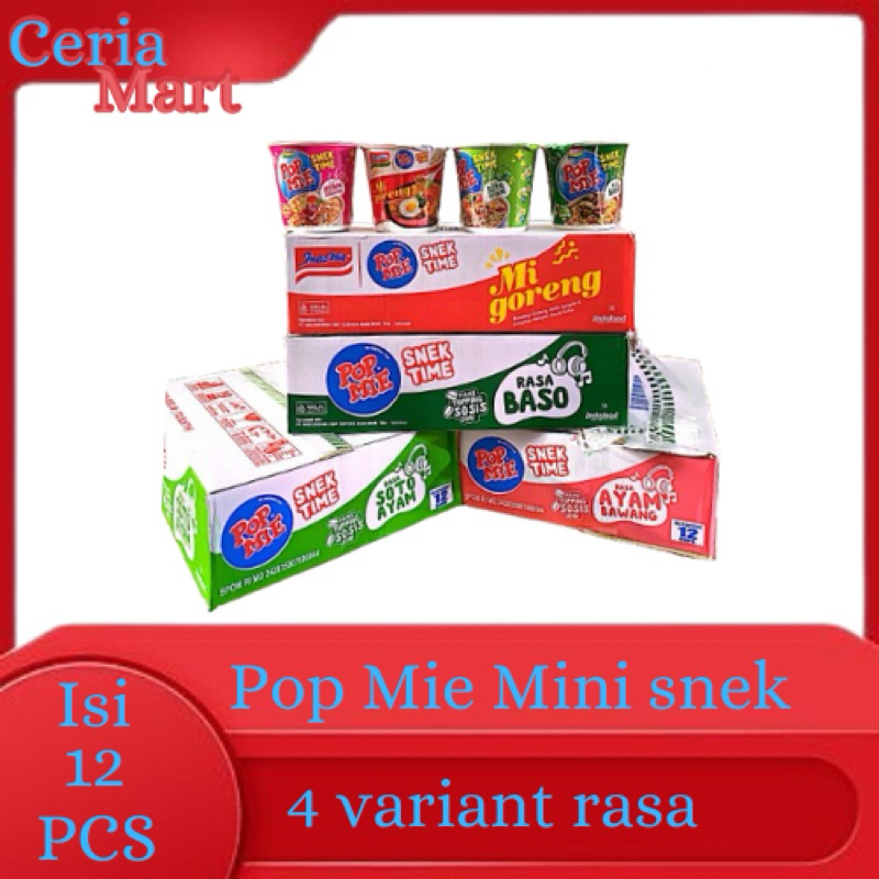 

1 DUS ISI 12 PCS / POP MIE MINI SNEK