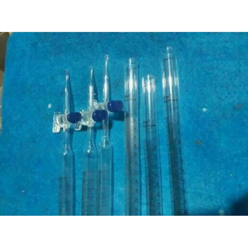 buret 100ml Pyrex keran glass