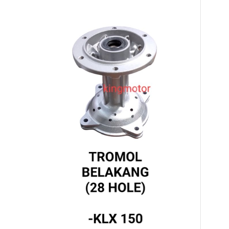 TROMOL BELAKANG 28 HOLE KLX150 KLX 150 KUALITAS SUPER