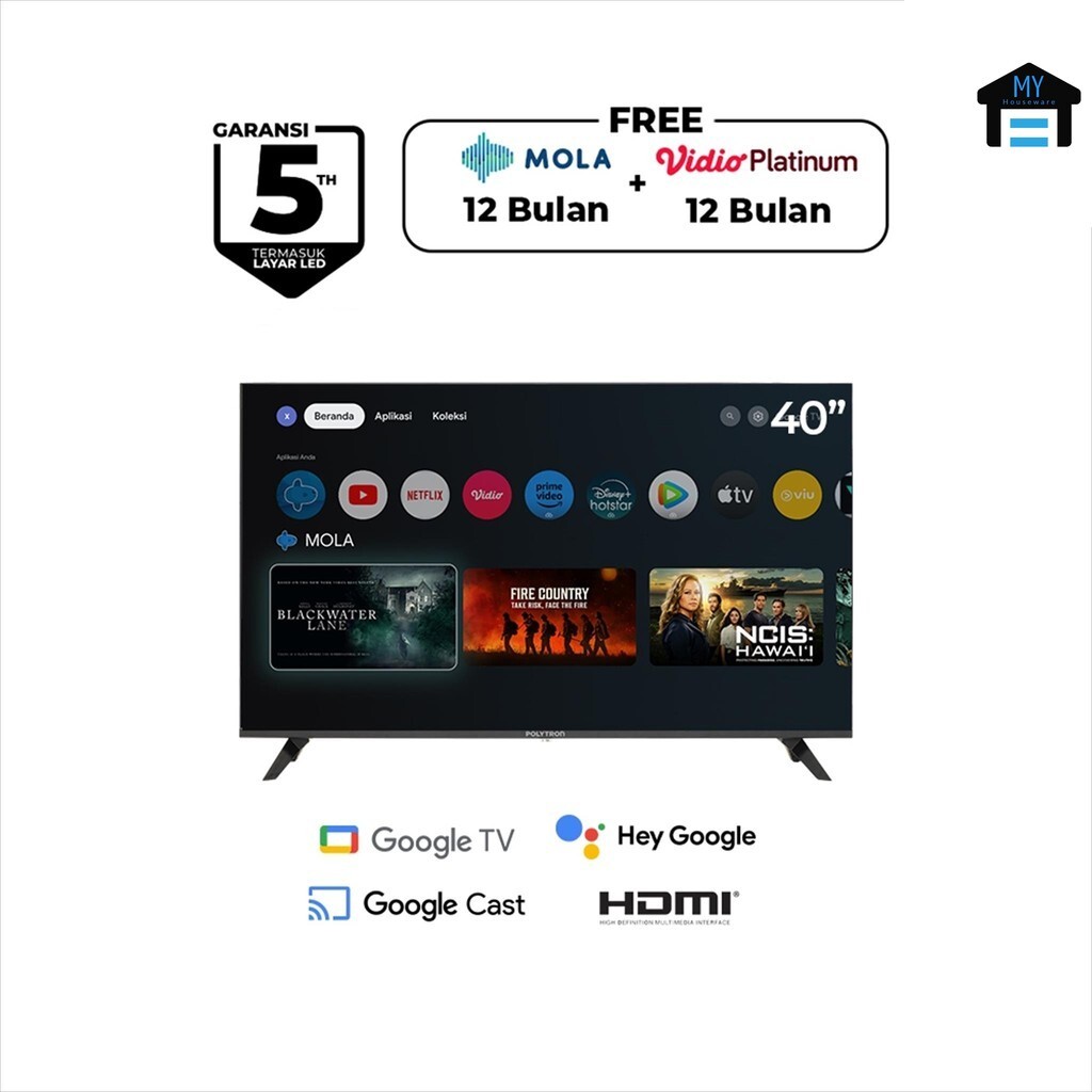 LED POLYTRON TV 40 inchi ( PLD 40RG9059 )